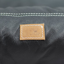 Load image into Gallery viewer, Small Leather Dog Bed - Black