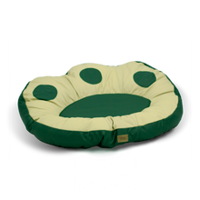 Load image into Gallery viewer, The Paw Dog Bed - Green Leather