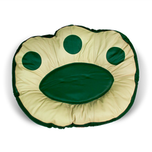 Load image into Gallery viewer, The Paw Dog Bed - Green Leather